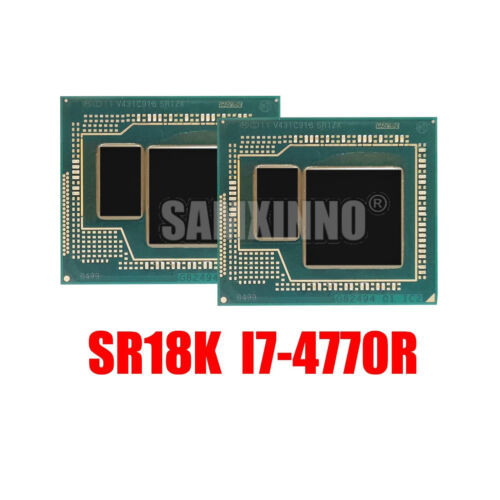 100% Tested  I7 4770R Sr18K I7-4770R Cpu Bga Chipset