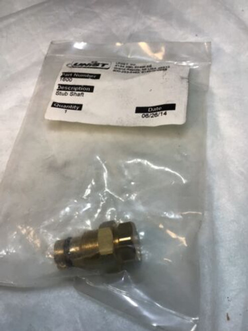 Sealed New Unist 1600 Stub Shaft