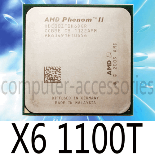 Amd Phenom Ii X6-1100T 3.33Ghz Am3 125W Cpu Processor