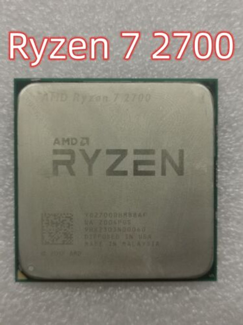 Amd Ryzen 7 2700 Desktop Processor Socket Am4 Eight Core Cpu Processor R7 2700