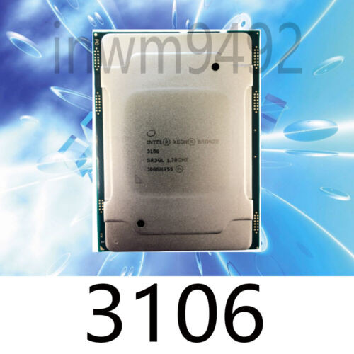 Intel Xeon Bronze 3106 1.70Ghz 8-Core 11Mb L3 Cache 85W Sr3Gl Cpu Processor