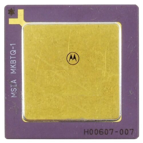 Mc68881Rc12A Motorola Cpu 12.5Mhz 32Bit 68-Polig Processor 68-Pin Pga Processor