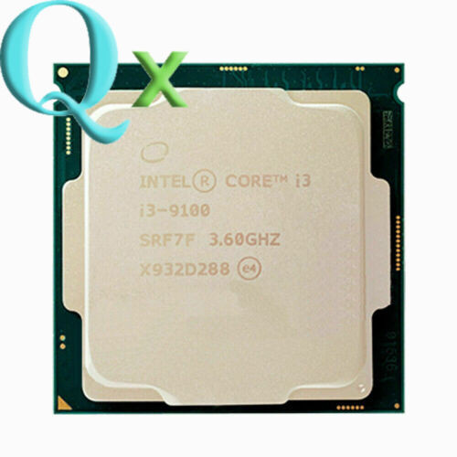 9Th Gen Intel Core I3-9100 Lga1151 Cpu Processor 3.6Ghz Quad-Core 65W Desktop