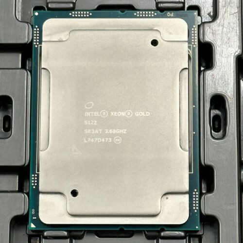 Intel Xeon Gold 5122 3.60 Ghz Server Cpu/Processor 4-Core Socket Lga3647