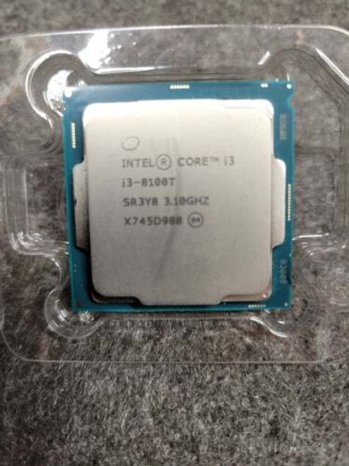 Used Intel Core I3-8100T 3.10Ghz I3 8100T Quad Core Sr3Y8 Lga1151 Cpu