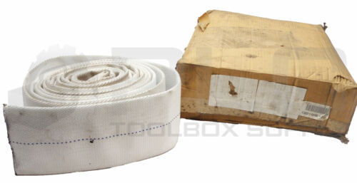 New 017-0640-0301 4" Sj Fire Hose Approx 30' Read