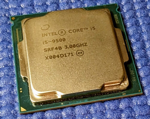Intel Core I5-9500  Srf4B 6-Core 3.0 Ghz 9 Mb Lga 1151 Cpu Processorworking Pull