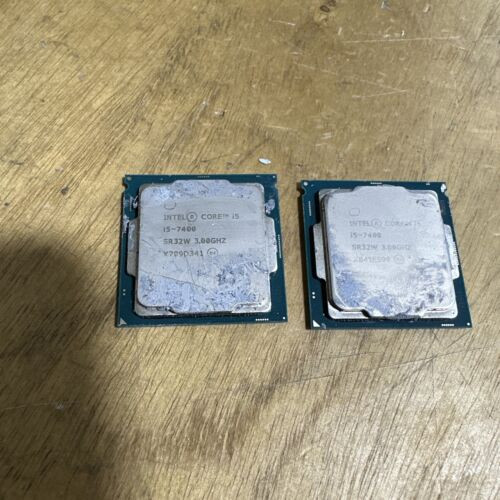 Intel Core I5-7400 3.0Ghz Sr32W Cpu 2 Units