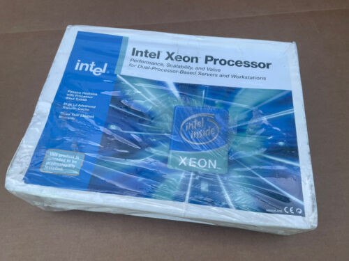 New 2002 Intel Xeon Cpu Processor 2.20 Ghz Dual L2 A80976-003 Sl624