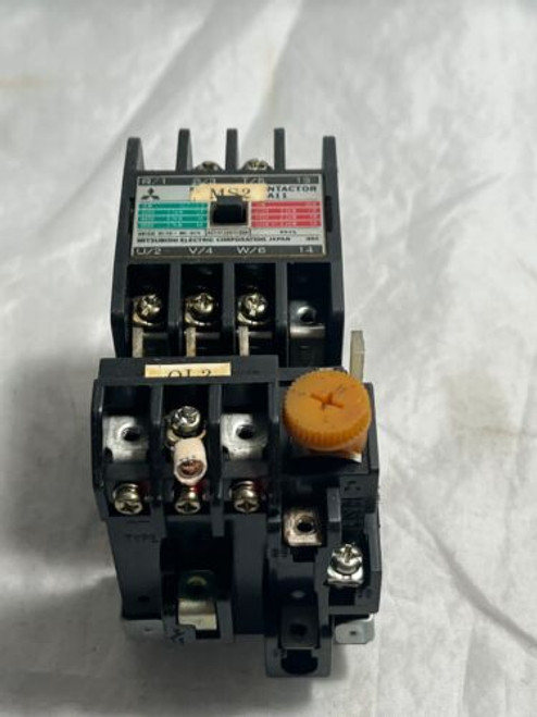 Mitsubishi S-A11 Magnetic Contactor 550V 12A With Type Th-12 Reset