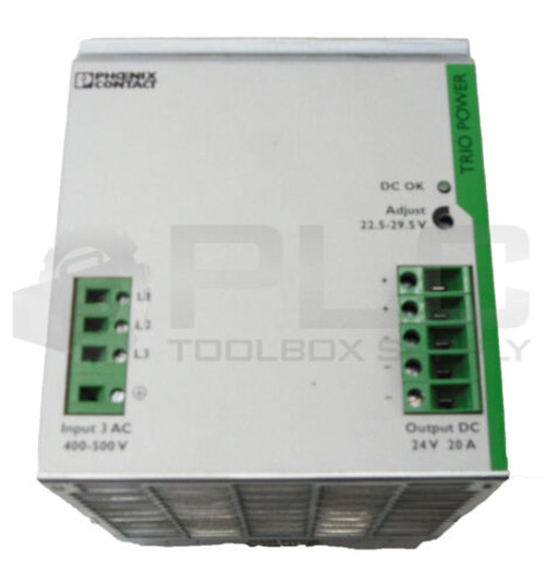 Phoenix Contact 2866394 Power Supply Input 3X 400-500V 3X 1.1-0.8A 50/60Hz