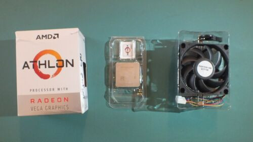 Amd Athlon 220Ge W/ Radeon Vega Graphics Cpu. 2 Core, 4 Thread, 3.4 Ghz Clock