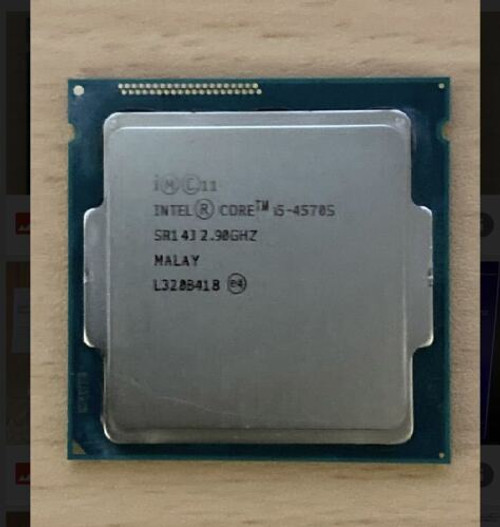 Intel Cpu Core I5 4570