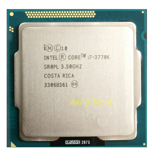 Intel Xeon I7-3770K I7-3820 I7-3930K I7-3960X I7-3970X I7-4960X Cpu Processor
