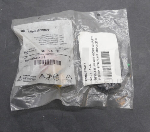 Sealed New Allen Bradley 800Fp-Mt44Px11S /A Twist Release Push Button 40Mm Red
