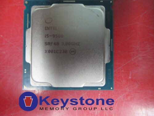 Intel I5-9500 3.0Ghz 9Th Gen 9Mb Cache Six Core Socket 1151 Cpu Srf4B Km