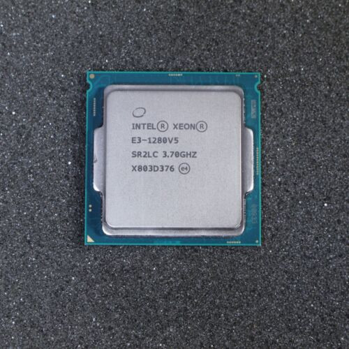 Intel Xeon E3 1280 V5 Skylake 6Th Gen 4 Core 8 Threads Lga1151