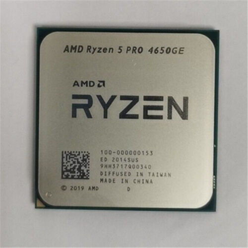 Amd Ryzen 5 R5 Pro 4650Ge Am4 Cpu Six-Cores 3.3Ghz Desktop 12T 35W 8Mb Processor