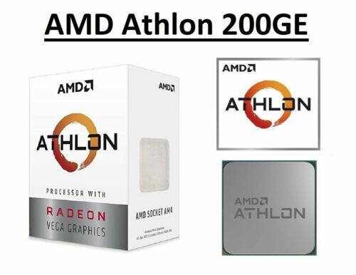 Amd Athlon 200Ge Dual Core Processor 3.2 Ghz,1Mb Cache, Socket Am4, 35W Cpu Box