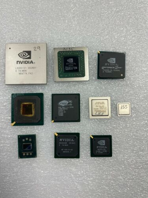 1Set (14Pcs) Of Nvidia Varies  Es Chips For Collection  Asis