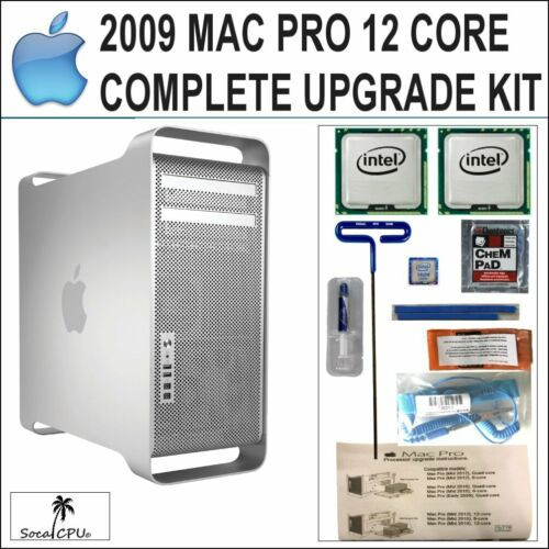 2009 Twelve 12 Core Apple Mac Pro Cpus Upgrade Kit 2.66-3.46 X5690 Not Delidded