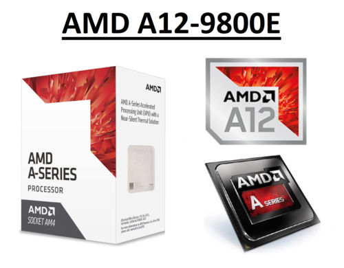 Amd A12-9800E Quad Core Processor 3.1 - 3.8 Ghz, Socket Am4, 35W Cpu