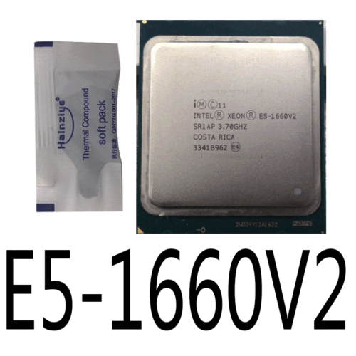 Intel Xeon E5-1660 V2 E5 1660 V2 3.7Ghz 15Mb 6Core Lga2011 Cpu Processor