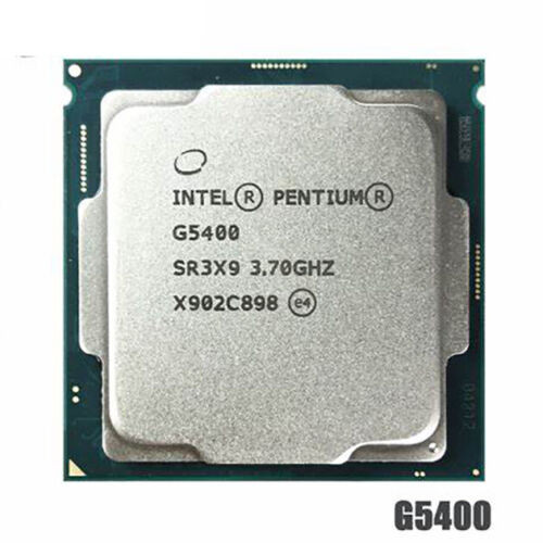 Intel Pentium G5400 3.7Ghz Sr3X9 Dual Core 4M Socket Lga 1151 Cpu Processor 54W