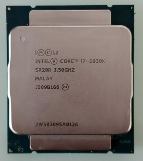 Intel Core I7-5930K Cpu Processor 15M Cache, Up To 3.70 Ghz 6 Cores Fclga2011-3