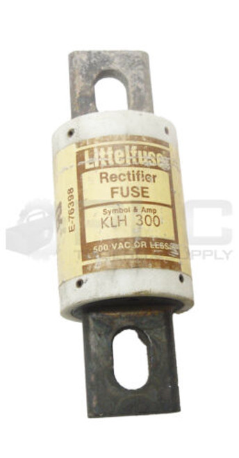 New Littelfuse Klh 300 Rectifier Fuse 500Vac 300A Klh300 Read