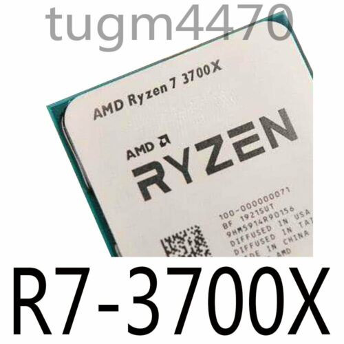 Amd Ryzen 7 3700X R7-3700X 3.6Ghz 8Core 16Thr 32Mb 65W Am4 Cpu Processor