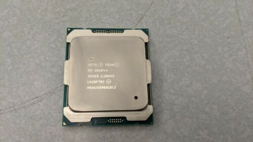 Used Intel E5-2620V4 Cpu 8 / 16 Core 2.10 / 3.00 Ghz 20 Mb Cache 14 Nm Sr2R6