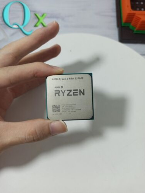 Amd Ryzen 3 Pro 5350Ge R3 5350Ge Am4 Cpu Processor Quad Core 3.6 Ghz 35W 8Mb