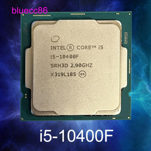 Intel Core I5 10400F 6-Core Lga 1200  Cpu Processor 2.9 Ghz Srh3D