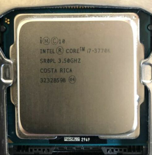 Intel Core I7-3770K Cpu Quad-Core 3.5Ghz 8M Sr0Pl 5 Gt/S Socket 1155 Processor