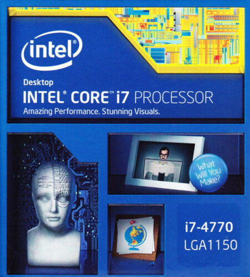 Intel Core I7-4770 3.4 Ghz Sr149 Desktop Quad Cord Core Cpu Processor I7 4770