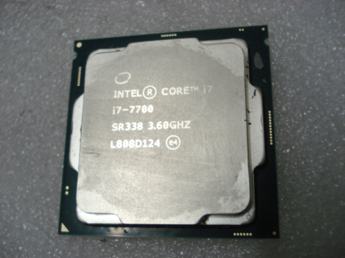 Intel Core I7 3.60Ghz Cpu Processor  I7-7700