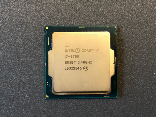 Intel Core I7-6700 Quad Core 3.4Ghz Lga 1151 Cpu Processor Sr2Bt