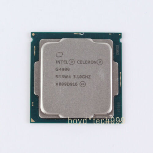 Intel Pentium G4900 Cpu Dual-Core 3.10Ghz 2M Sr3W4 54W Lga 1151 Processor