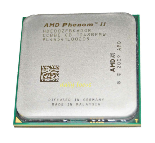 Amd Phenom Ii X6 1100T Hde00Zfbk6Dgr 3.33Ghz Socket Am3 125W Cpu Processor
