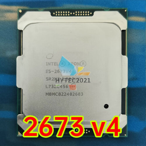 Intel Xeon E5-2673 V4 Sr2Ke 2.30Ghz 20Cores 50Mb Lga-2011-3 Server Cpu Processor