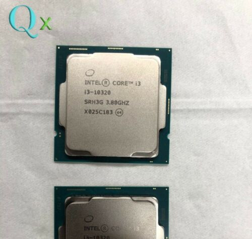 10Th Gen Intel Core I3-10320 Lga 1200 Cpu 3.8Ghz Quad-Core Desktop Processor