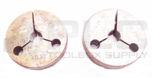 Set Of 2 M 10-1.25-6G Thread Ring Gages Go Pd.3606 Nogo Pd.3560