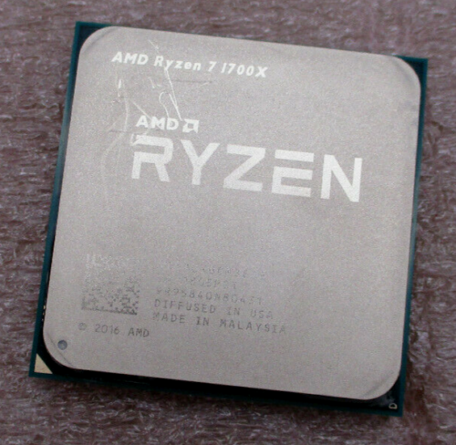 Amd Ryzen 7 1700X 3.4 - 3.8 Ghz  (Yd170Xbcm88Ae)  Am4 Cpu Processor Tested A2613