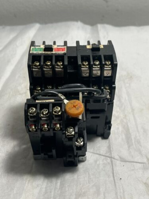 Mitsubishi S-A11 Magnetic Contactor 550V 12A With Type Th-12 Reset & 110V Coil