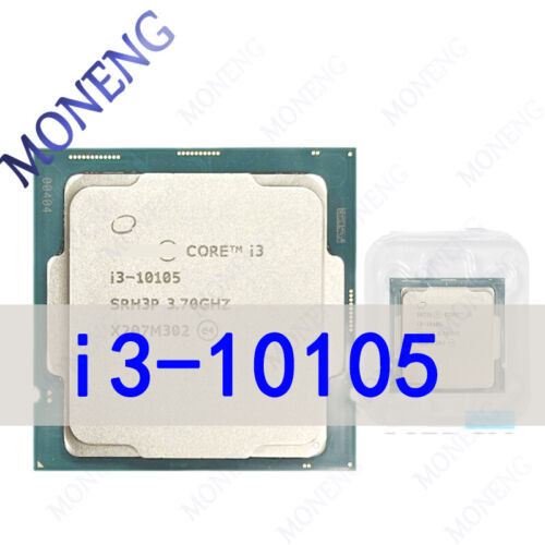 I3-10105 I3 10105 3.7 Ghz Quad-Core Eight-Thread Cpu Processor L3=6M 65W Lga1200