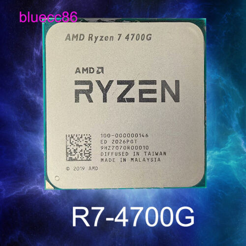 Amd Ryzen 7 4700G Am4 Cpu Processor 3.6Ghz 8C 16T With Radeon