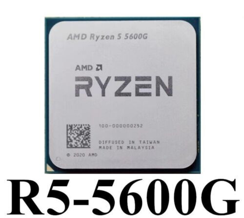 Amd Ryzen R5 5600G Socket Am4 Cpu Processor 3.9Ghz Desktop 6Core