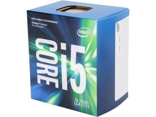 Intel Core I5-7600 Kaby Lake Desktop Processor I5 7Th Gen Quad-Core 3.5Ghz 65W