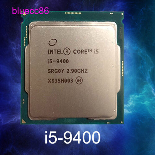 Intel Core I5-9400 Lga 1151  Cpu Processor Six-Core Coffee Lake  2.9Ghz